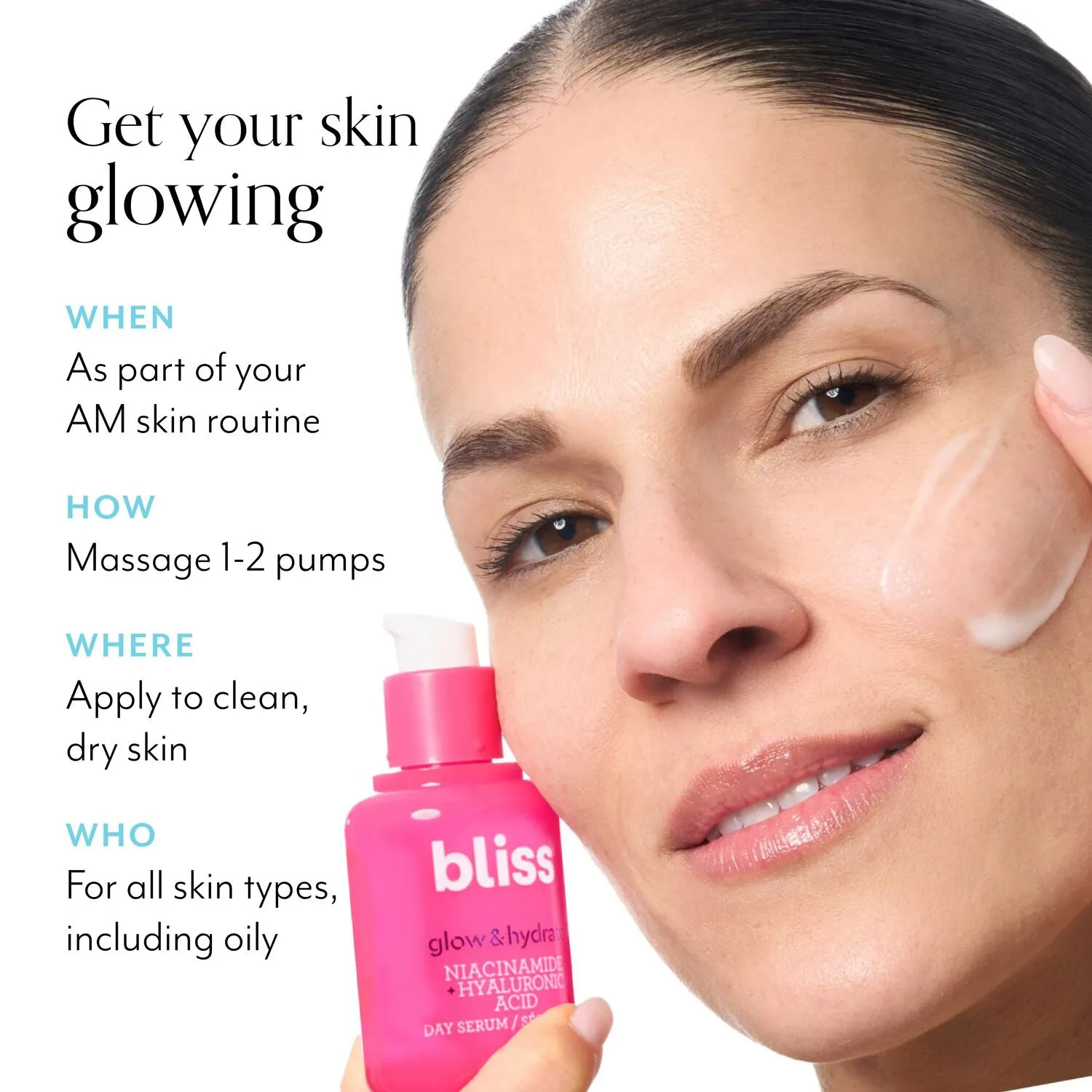 BLISS_PDP_Glow_HydrateNiacinamide_HyaluronicAcidDaySerum_HowTouse-ECommerce_JPG.webp