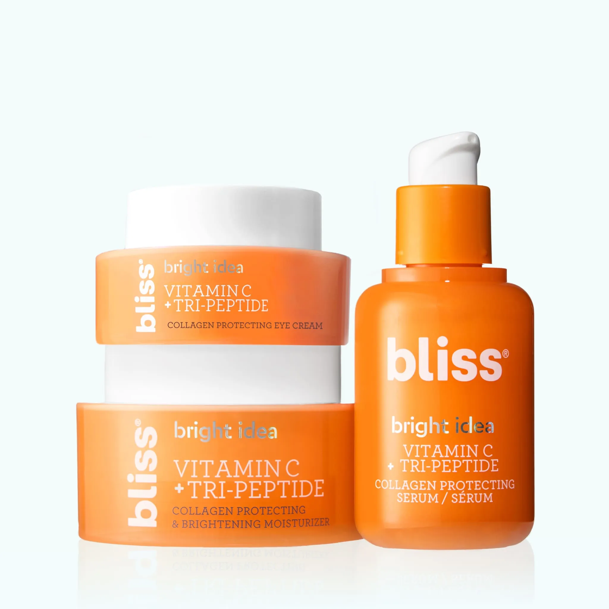 Bliss_OnTheBrightSideBundle_VitaminCKit_BrightIdeaSerum_EyeCream_Moisturizer_EcommSoldier.webp